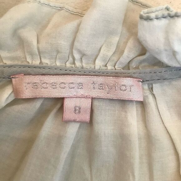 REBECCA TAYLOR BLOUSE SHIRT - Picture 4 of 9